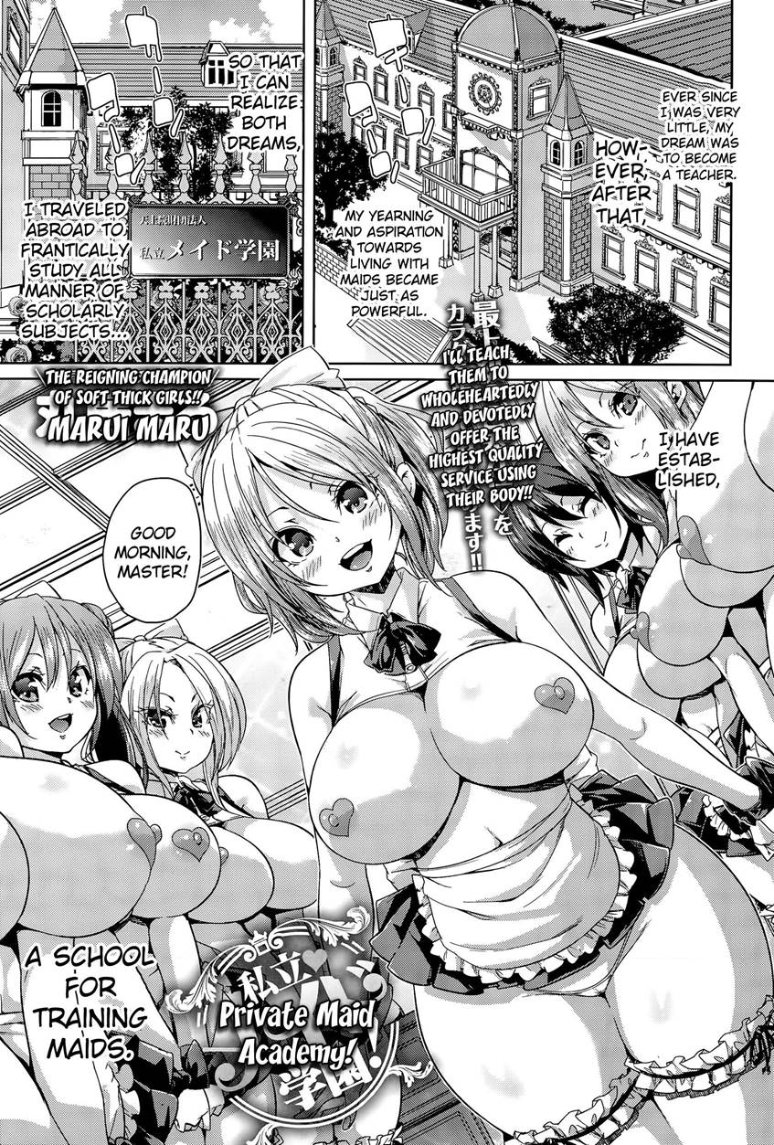 Reading Private Maid Academy Original Hentai By Marui Maru 1 