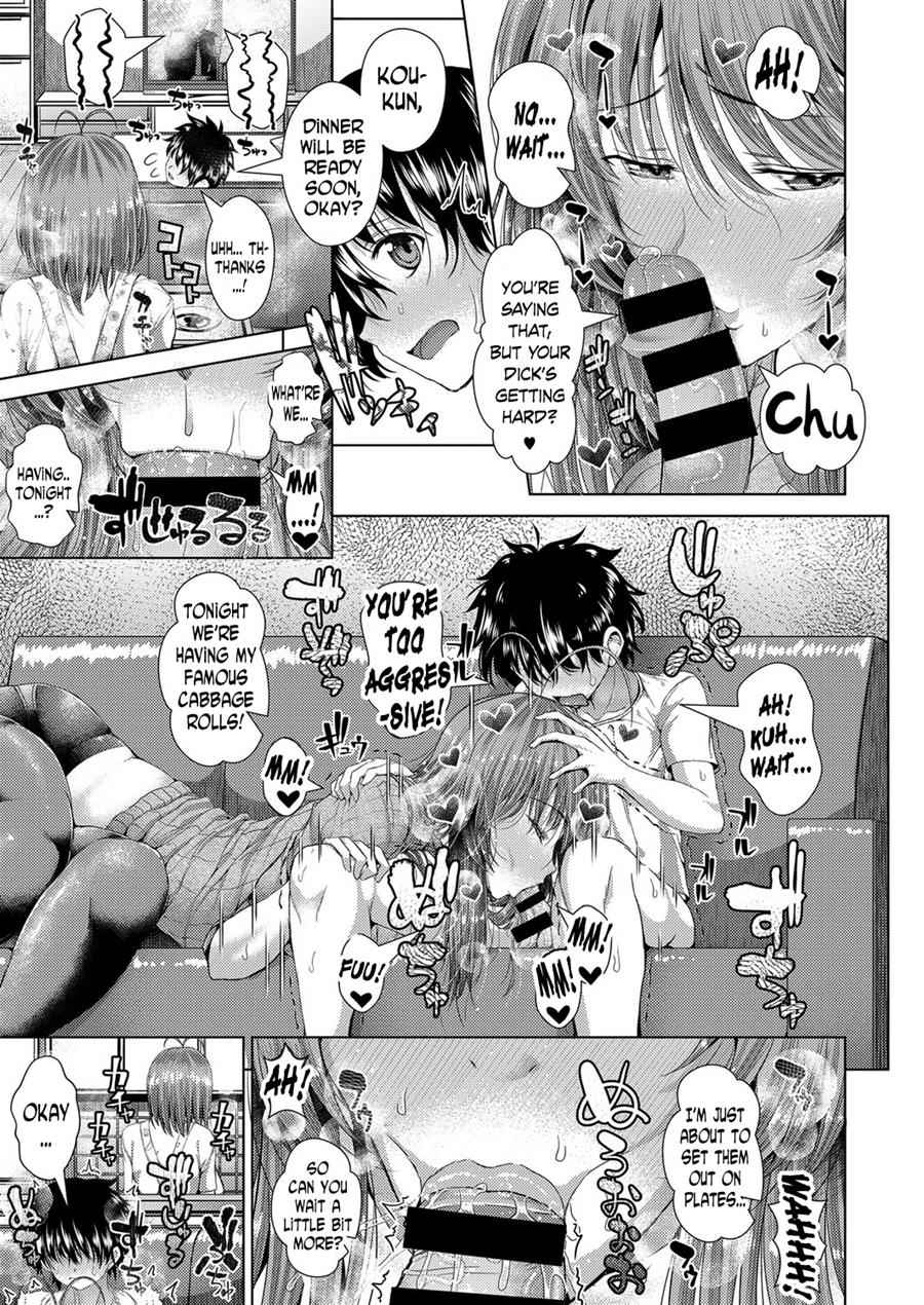 Blonde redhead distilled Hentai manga sister trap