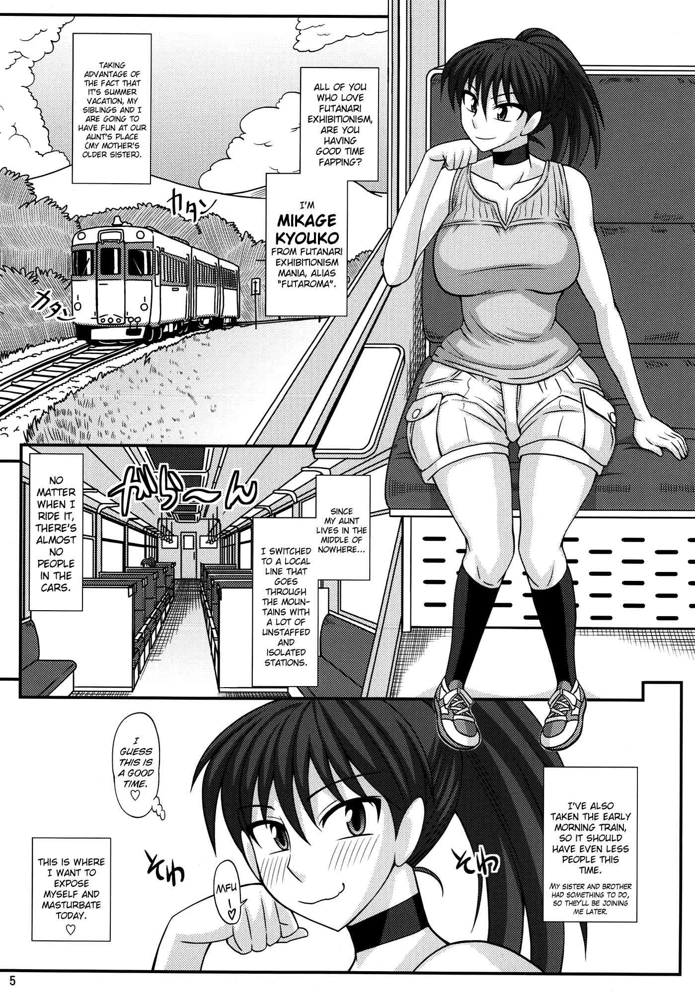 Reading Futanari Exposure Mania Original Hentai By