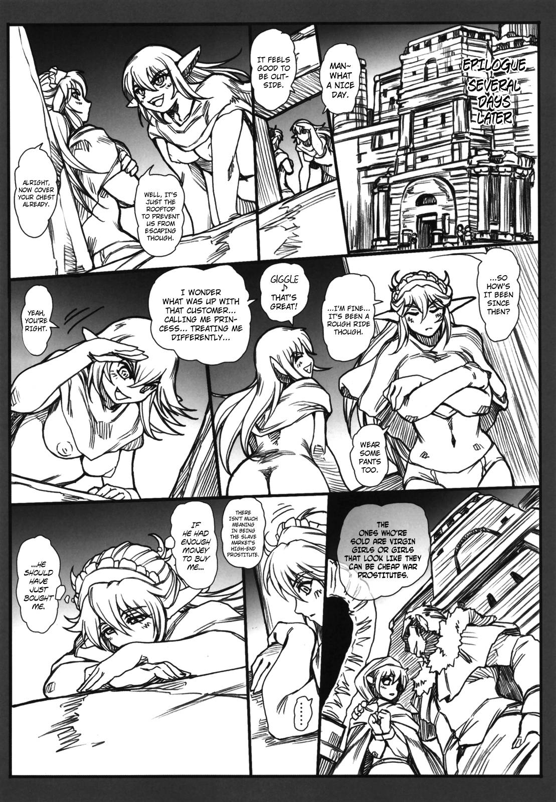 Reading Slave Market Original Hentai By Hisahiko 1 Elf Page 28